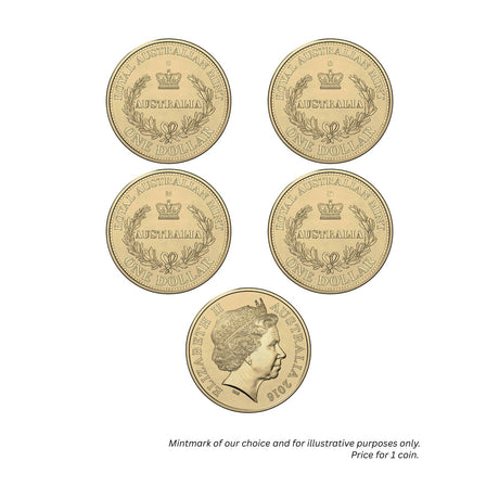 2016 $1 Australia's First Mints mint mark - mintmark of our choice UNC