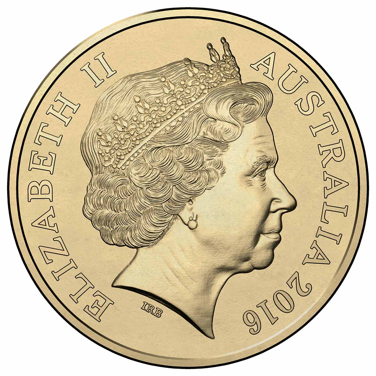2016 $1 Australia's First Mints mint mark - mintmark of our choice UNC