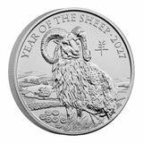 Great Britain Lunar Year of the Sheep 2027 £5 Brilliant Uncirculated Coin