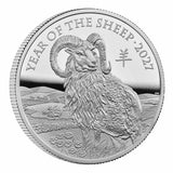 Great Britain Lunar Year of the Sheep 2027 £2 1oz Silver Proof Coin
