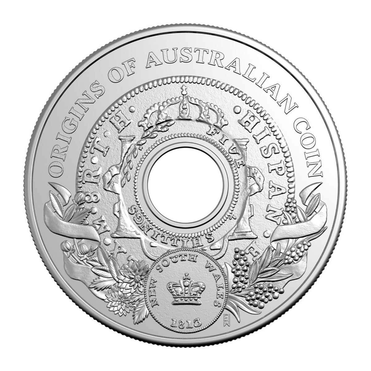 Australia Holey Dollar 2026 $1 Cupro-Nickel Uncirculated Coin