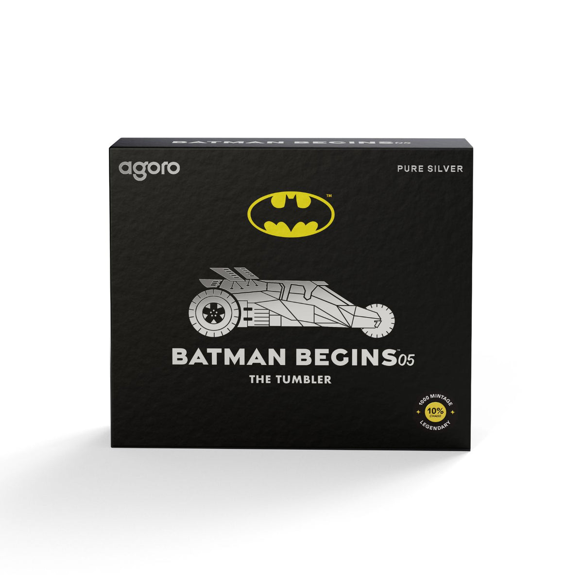 Batman Begins™ '05 – 2026 The Tumbler $1 Silver Proof Coin