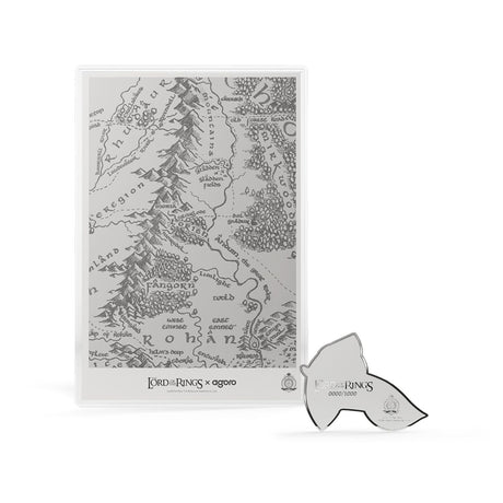 Lord of the Rings 2026 Elven Brooch & Lothlorien $1 1/2oz & $1 5g Silver Proof 2-Coin Set