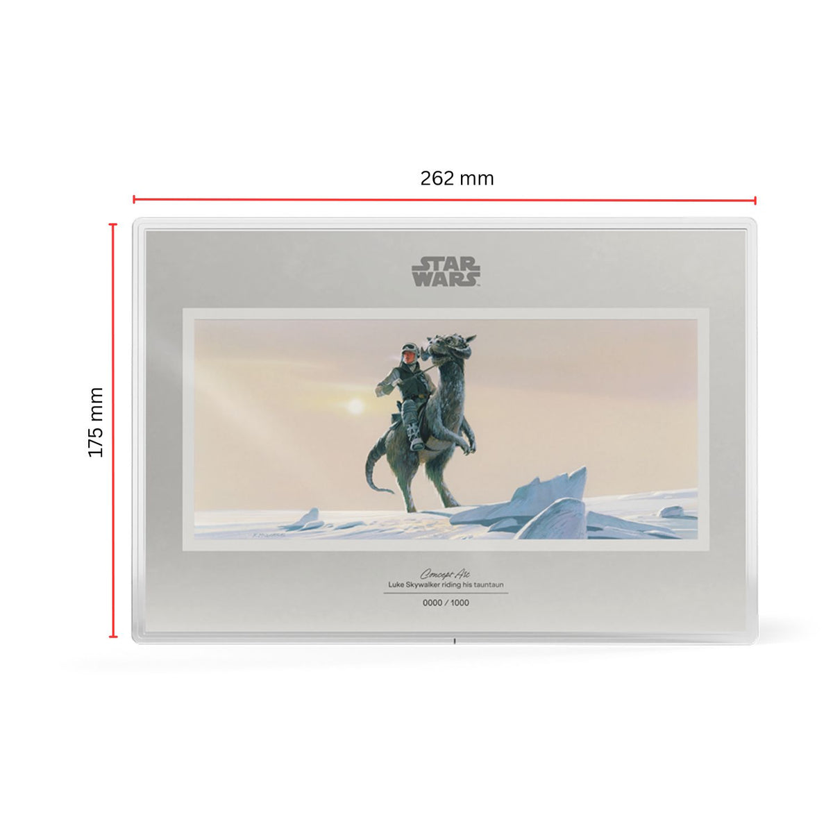 Star Wars™ Concept Art 2026 $2 Luke Skywalker™ & Tauntaun™ Silver Proof Coin