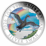 Australia ANDA Perth Money Expo 2026 $1 Swan Colour 1oz Silver Uncirculated Coin