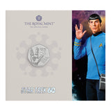 Great Britain Star Trek 60th Anniversary 2026 50p Live Long & Prosper Brilliant Uncirculated Coin