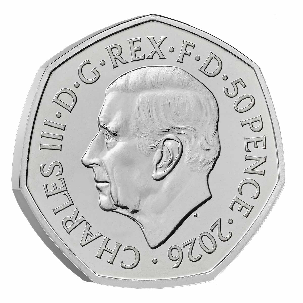 Great Britain Star Trek 60th Anniversary 2026 50p Live Long & Prosper Brilliant Uncirculated Coin