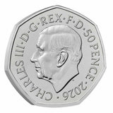 Great Britain Star Trek 60th Anniversary 2026 50p Live Long & Prosper Brilliant Uncirculated Coin