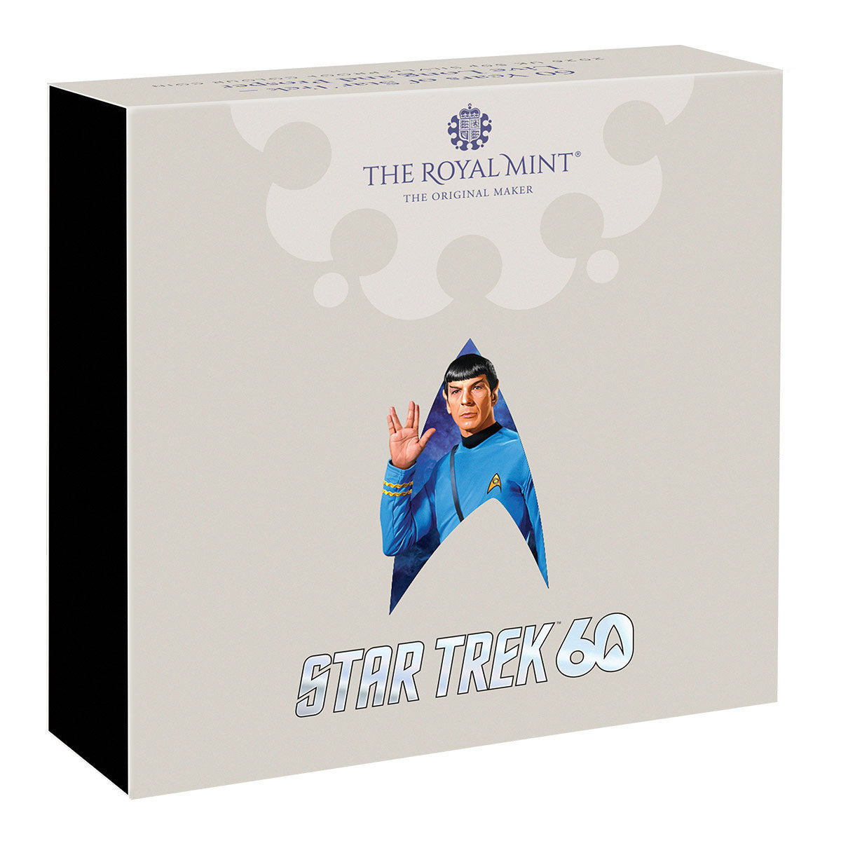 Great Britain Star Trek 60th Anniversary 2026 50p Live Long & Prosper Colour Silver Proof Coin