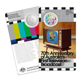 Australia Television 70th Anniversary 2026 50c Colour Cupro-Nickel Uncirculated Coin