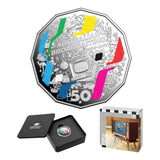 Australia Television 70th Anniversary 2026 50c Colour Silver Proof Coin