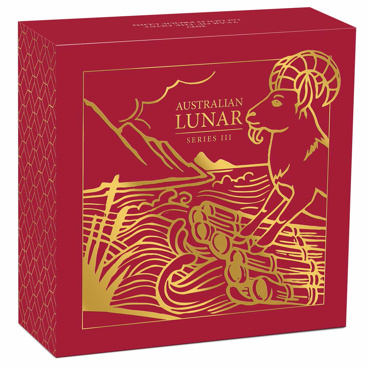 Australia Lunar Year of the Goat 2027 $100 1oz Gold Proof Coin