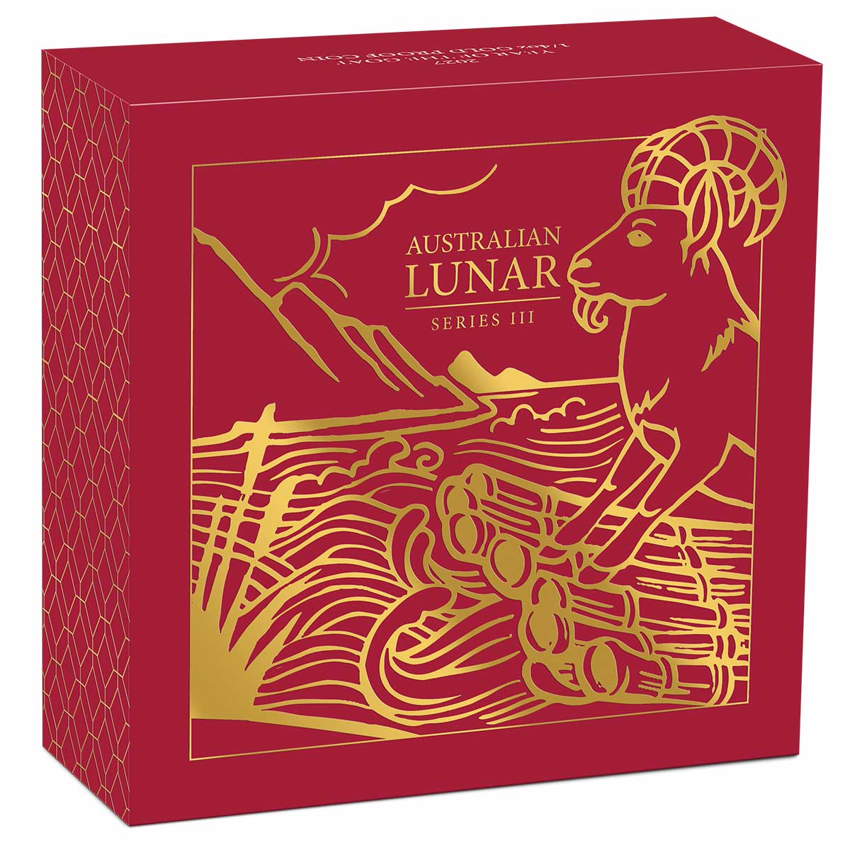 Australia Lunar Year of the Goat 2027 $25 1/4oz Gold Proof Coin