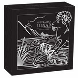Australia Lunar Year of the Goat 2027 $1 1oz Silver Proof Coin