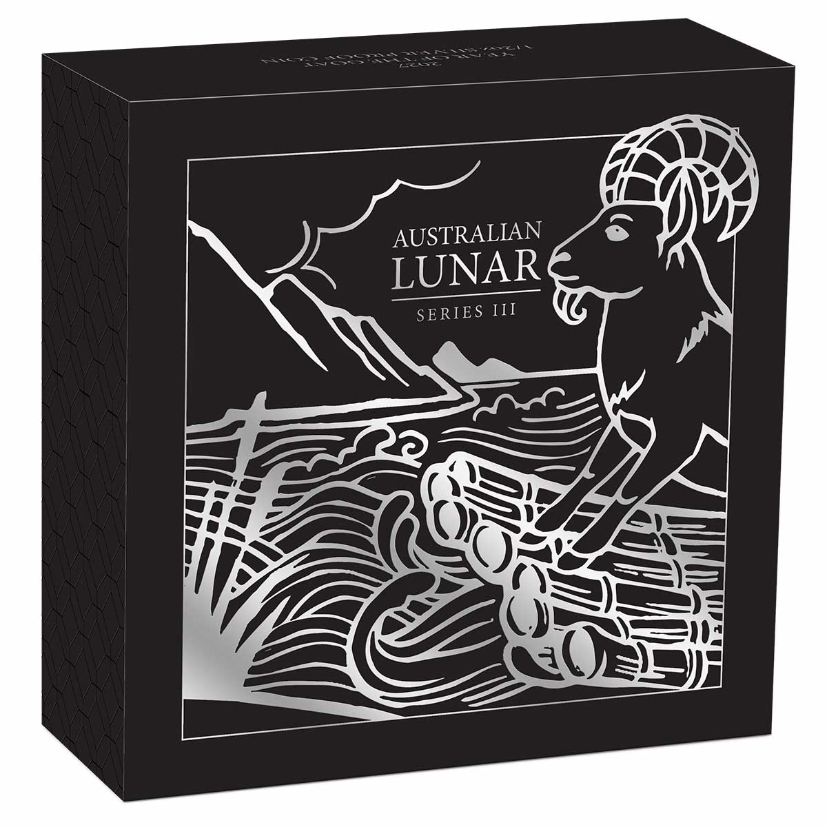 Australia Lunar Year of the Goat 2027 50c 1/2oz Silver Proof Coin