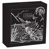 Australia Lunar Year of the Goat 2027 50c 1/2oz Silver Proof Coin