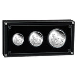 Australia Lunar Year of the Goat 2027 Silver Proof 3-Coin Set