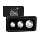 Australia Lunar Year of the Goat 2027 Silver Proof 3-Coin Set