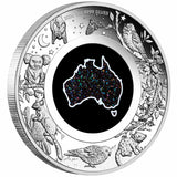 Australia Great Southern Land Nocturnal 2026 $1 Opal 1oz Silver Proof Coin