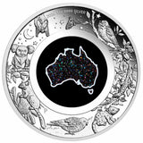 Australia Great Southern Land Nocturnal 2026 $1 Opal 1oz Silver Proof Coin