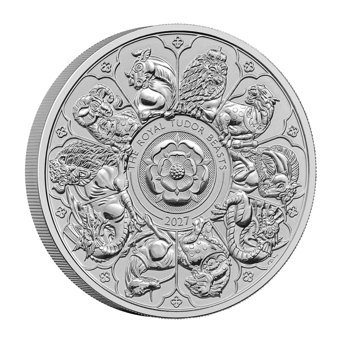 Great Britain Royal Tudor Beasts 2027 £5 The Completer Brilliant Uncirculated Coin
