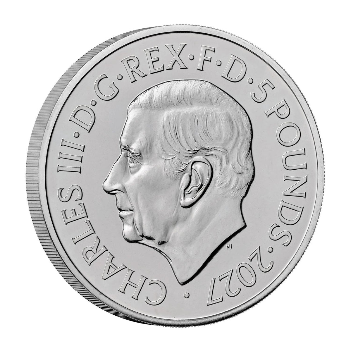 Great Britain Royal Tudor Beasts 2027 £5 The Completer Brilliant Uncirculated Coin