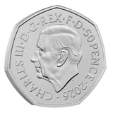Great Britain Wicked 20th Anniversary 2026 50p Brilliant Uncirculated Coin