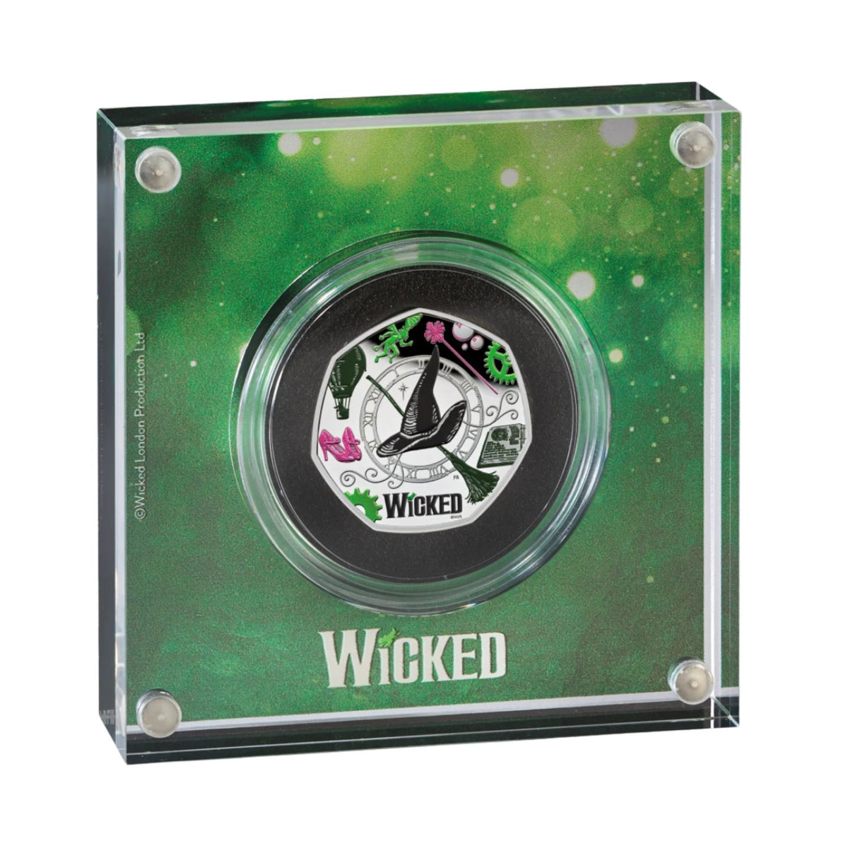Great Britain Wicked 20th Anniversary 2026 50p Colour Silver Proof Coin