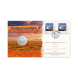 Australia Wave Hill Walk Off 60th Anniversary & Aboriginal Land Rights (Northern Territory) Act 1976 50th Anniversary 2026 50c Stamp & Coin Cover