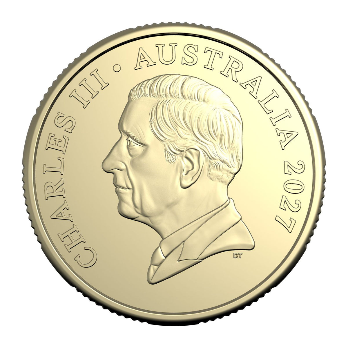 Australia Bluey Cricket 2027 $1 Colour Aluminium-Bronze Uncirculated Coin