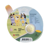 Australia Bluey Cricket 2027 $1 Colour Aluminium-Bronze Uncirculated Coin