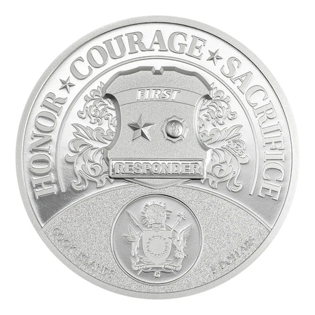 First Responders 2026 $5 Ultra High Relief Colour 1oz Silver Proof 2-Coin Set