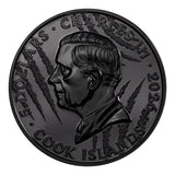 Black & White Lion 2026 $5 Ultra High Relief Obsidian Black 1oz Silver Coin