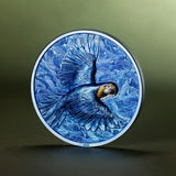 Spectrum Parrot 2026 $5 Ultra High Relief Prisma-plated 1oz Silver Proof Coin