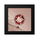 Evergreen Ladybug 2026 $5 Ultra High Relief Crystal Rose Gold-plated 1oz Silver Proof Coin