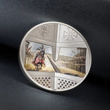 Medieval Knights 2026 $5 Jousting High Relief Colour 1oz Silver Proof Coin