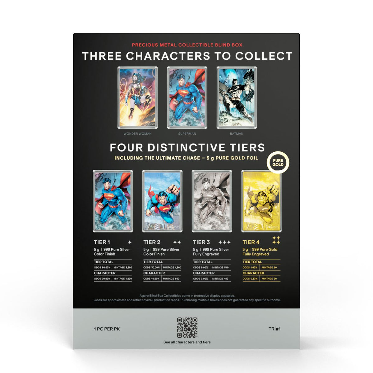 DC Trinity Coin Blind Box