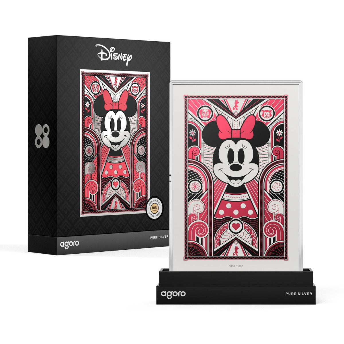 Minnie Mouse 2026 $1 Art Deco 5-Gram Silver Proof Coin