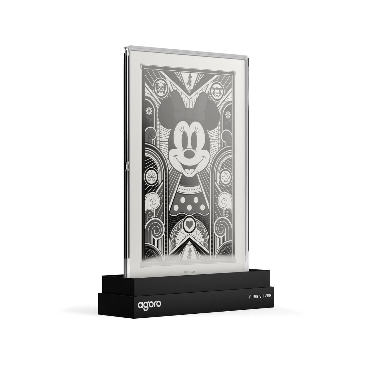 Minnie Mouse 2026 $1 Art Deco 5-Gram Silver Proof Coin
