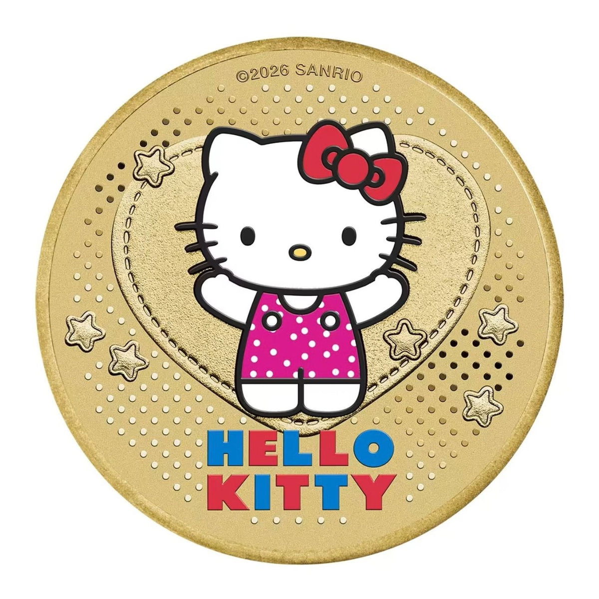 Hello Kitty 2026 $1 Stamp & Coin Cover