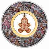 Australia Christmas Gingerbread Man 2026 $2 2oz Silver Antique Coin