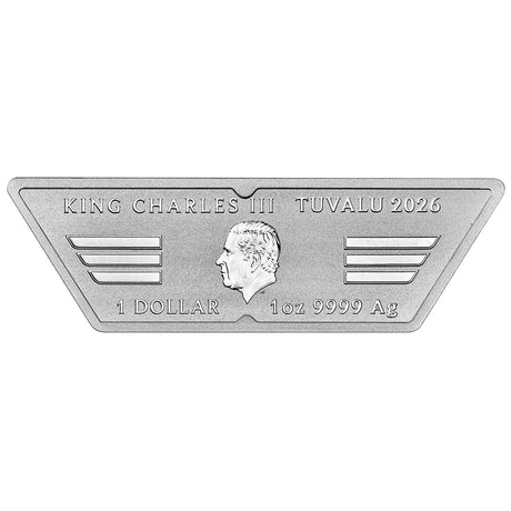 Top Gun 40th Anniversary 2026 $1 Colour Logo 1oz Silver Uncirculated Coin