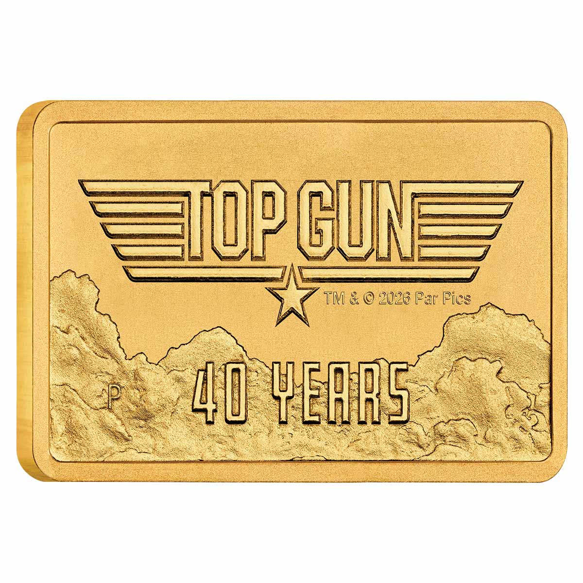 Top Gun 40th Anniversary 2026 $3 1g Gold Uncirculated Coin
