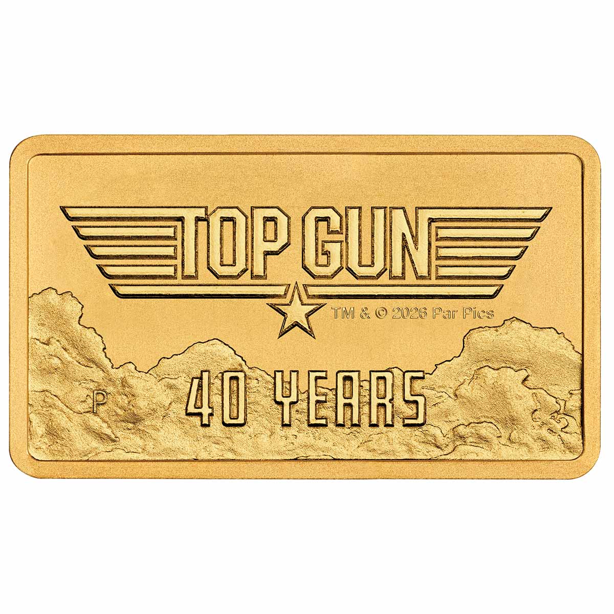Top Gun 40th Anniversary 2026 $3 1g Gold Uncirculated Coin