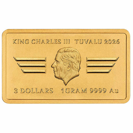 Top Gun 40th Anniversary 2026 $3 1g Gold Uncirculated Coin
