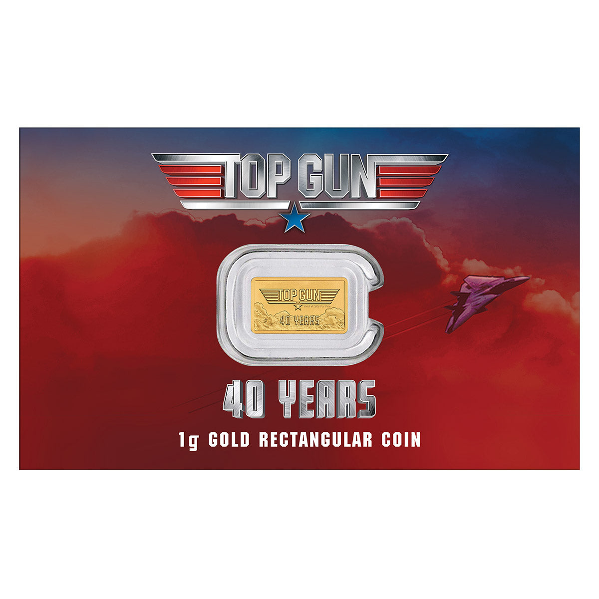Top Gun 40th Anniversary 2026 $3 1g Gold Uncirculated Coin