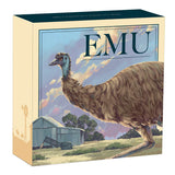 Australia Emu 2026 $1 Colour 1oz Silver Uncirculated Coin