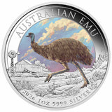 Australia Emu 2026 $1 Colour 1oz Silver Uncirculated Coin