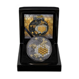 Queen Bee Bionic Genesis 2026 $20 Gold-plated 5oz Silver Proof Coin