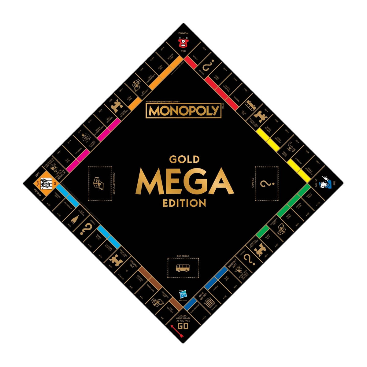 Mega GOLD Monopoly